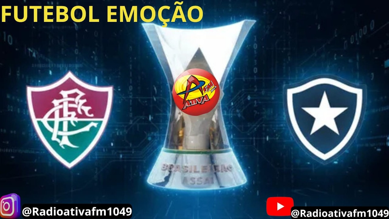 FLUMINENSE X BOTAFOGO - AO VIVO COM IMAGENS - YouTube