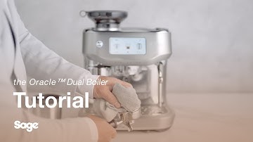 the Oracle™ Dual Boiler | How to clean your Sage coffee machine | Sage Appliances UK