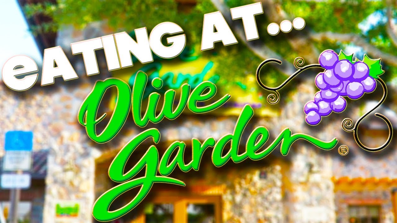 Eating At Olive Garden Orlando Youtube