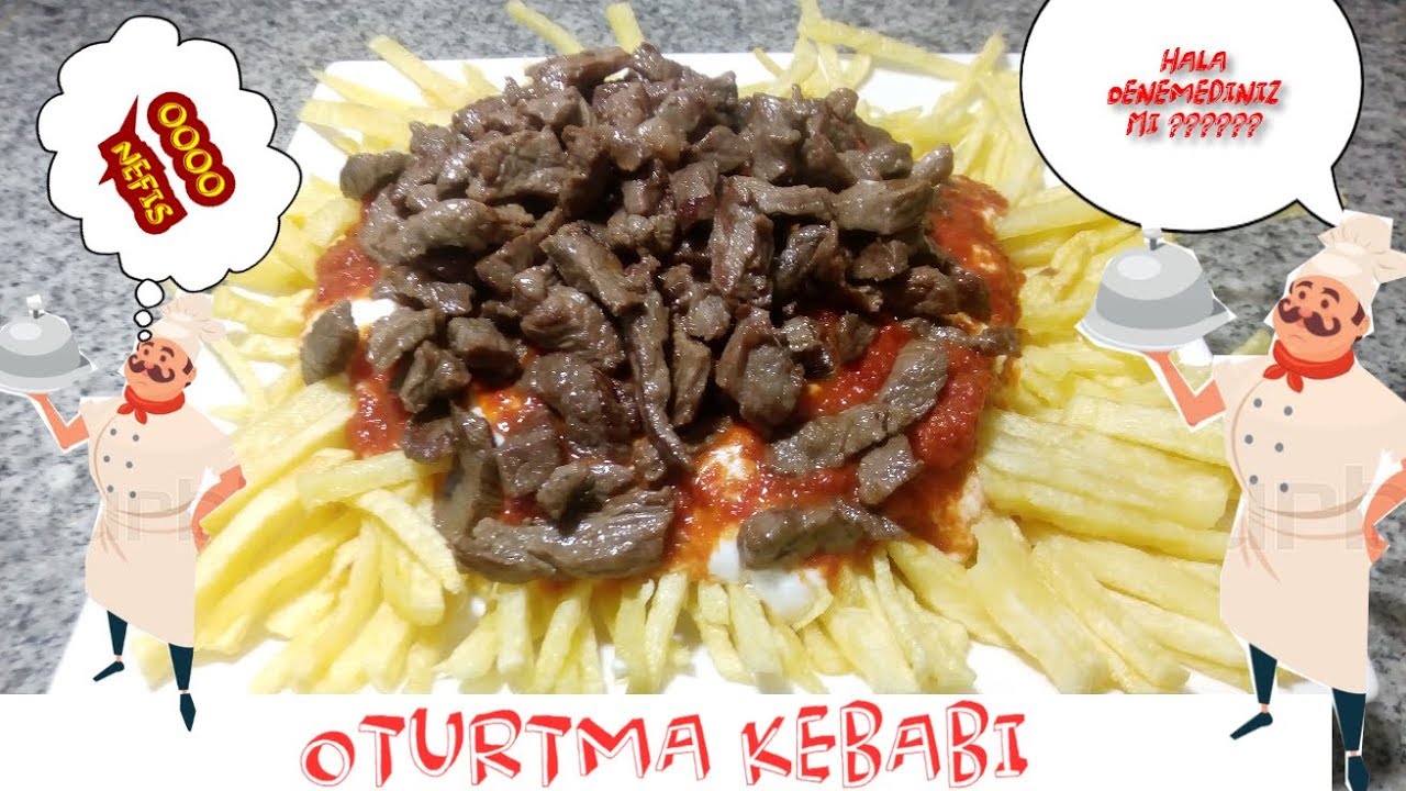 Oturtma Kebabı-Fast Food-Kebap Tarifler-Kolay Yemek Tarifleri