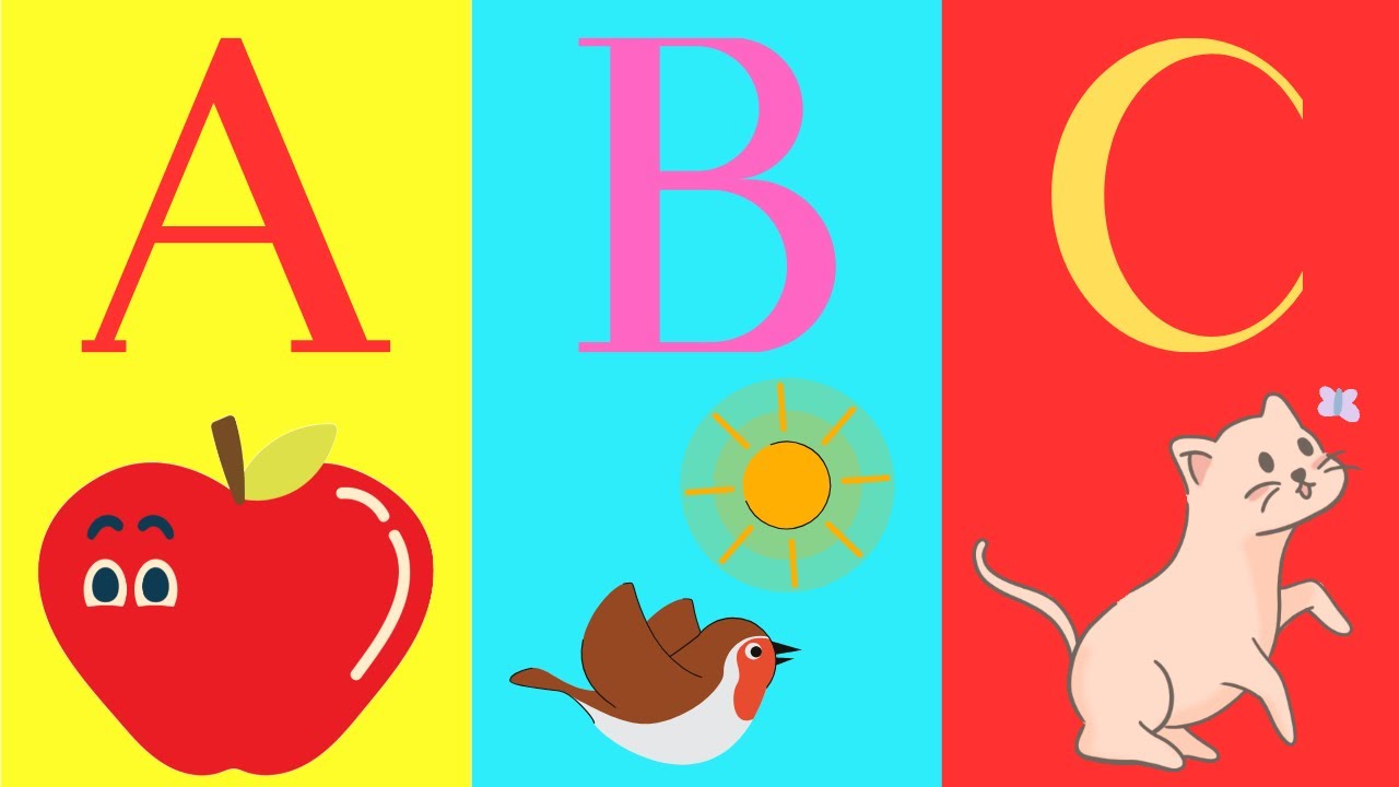 Learn ABC's with example| Learn the Alphabet for kids #abc # ...