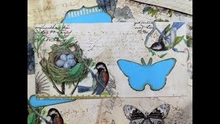 Tutorial/craft with me: Embellishing envelopes (part 2)