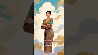 Iconic Cirebon Mega Mendung Batik #shortvideo #uniquefacts #facts #funny