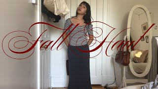 try-on thrift haul | what i'm wearing this fall