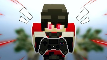 Can I BEAT Minecraft Skywars On CONTROLLER?