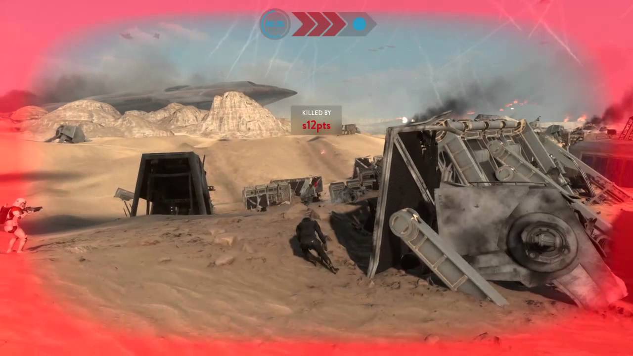 gaming logo Star Wars Battlefront - Oh look! A Rock!
