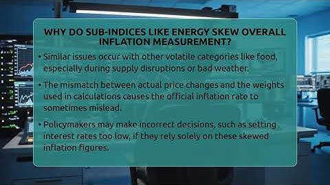 Why Do Sub-indices Like Energy Skew Overall Inflation Measurement? - Inflation Insight Channel