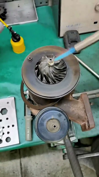 Turbocharger maintenance process