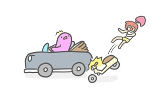 Comic BugCat Capoo - Traffic Accident