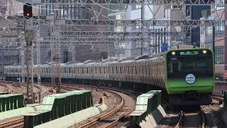 山手線E235系トウ04編成1400G東京上野方面行き山手線プラレール号