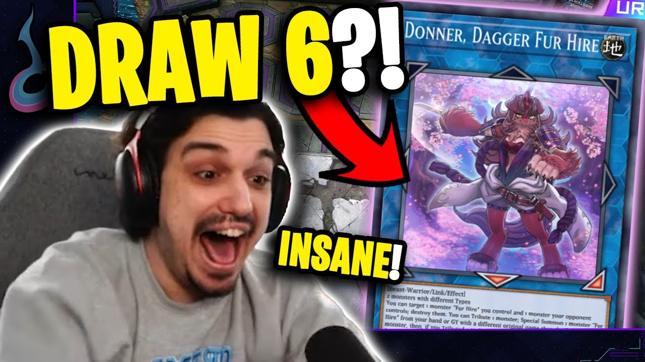 I Learned FUR HIRE And This Deck Is CRAZY! (INSANE New Draw 6 COMBO!)