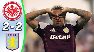 Eintracht Frankfurt - Aston Villa 2:2 - All Goals & Highlights
