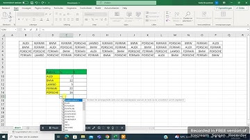 Frequentietabel opstellen met Excel (categorische gegevens)