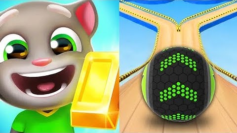 Talking Tom Gold Run And Going Balls - How to play Games - Android Gameplay