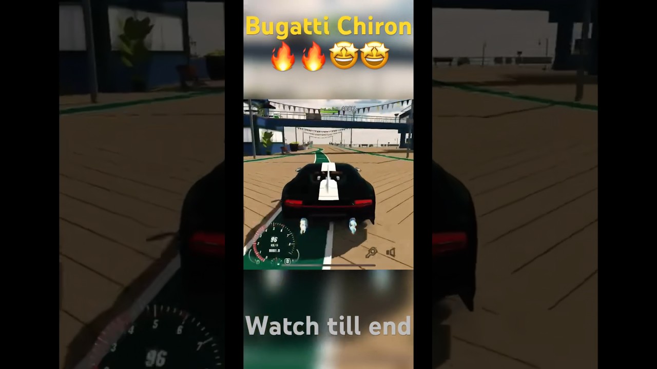 Bugatti chiron jump challenge 