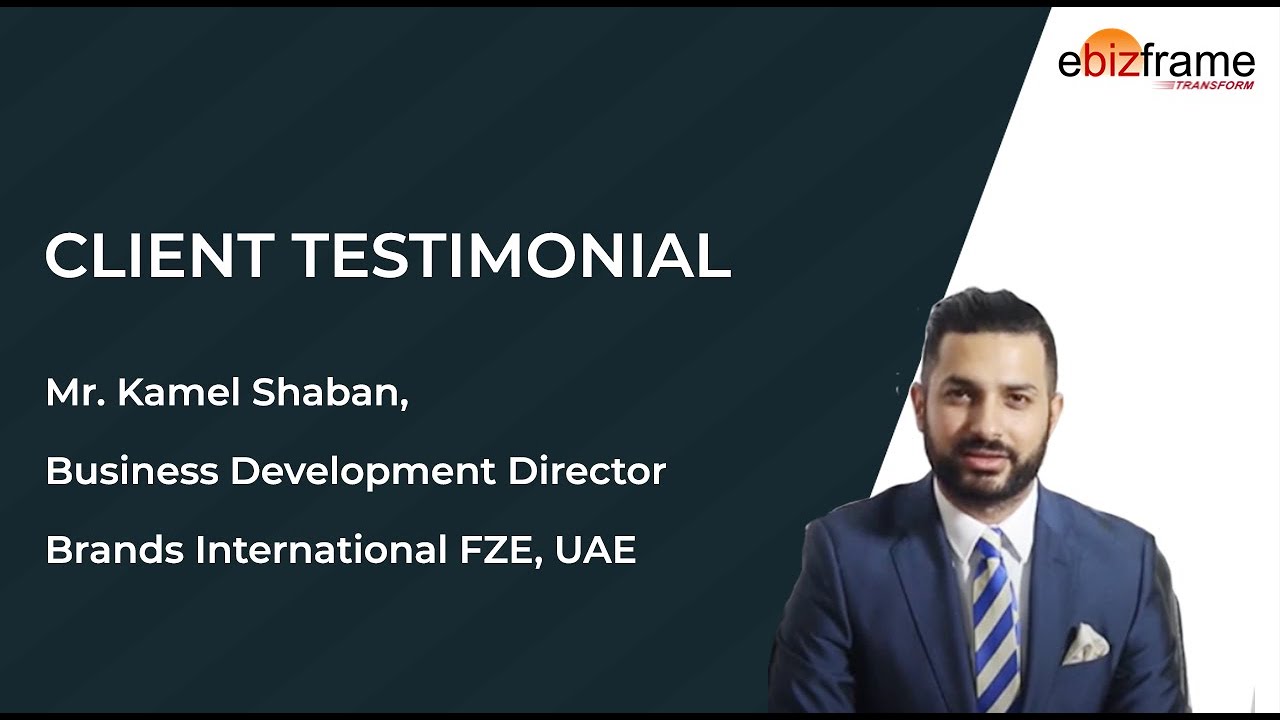 Mr. Kamel Shaban, Business Development Director, Brands International