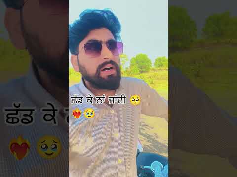ਆਪਣੀ ਜੇ ਹੁੰਦੀ ਕਦੇ ਛੱਡ ਕੇ ਨਾਂ ਜਾਂਦੀ 🥹❤️‍🔥🥺