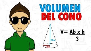 VOLUMEN DEL CONO Super Facil - Para principiantes