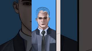 Detroit Become Human Fanart - Connor Speedpaint