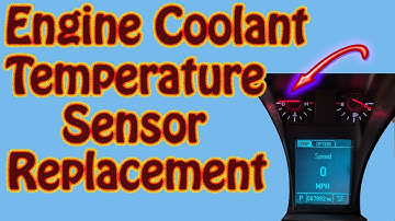 Equinox 2.4 Liter Ecotec Engine Coolant Temperature Sensor Replacement  ECT Sensor Codes P0119 P0128