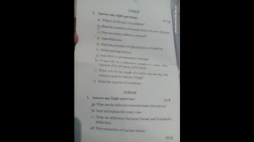 bsc 4rd semester physics ge B2 previous year question paper #utkal University