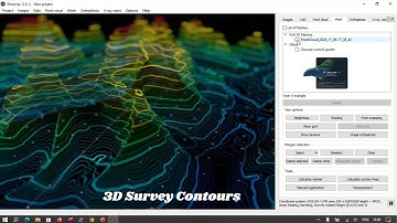 Generate ACCURATE Contours FAST with 3D Survey Software!