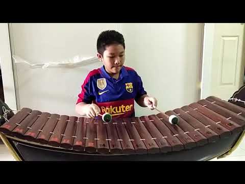 ระนาดเอกเพลงสรรเสริญพระบารมี JENPOP SAENGPONSINGHA