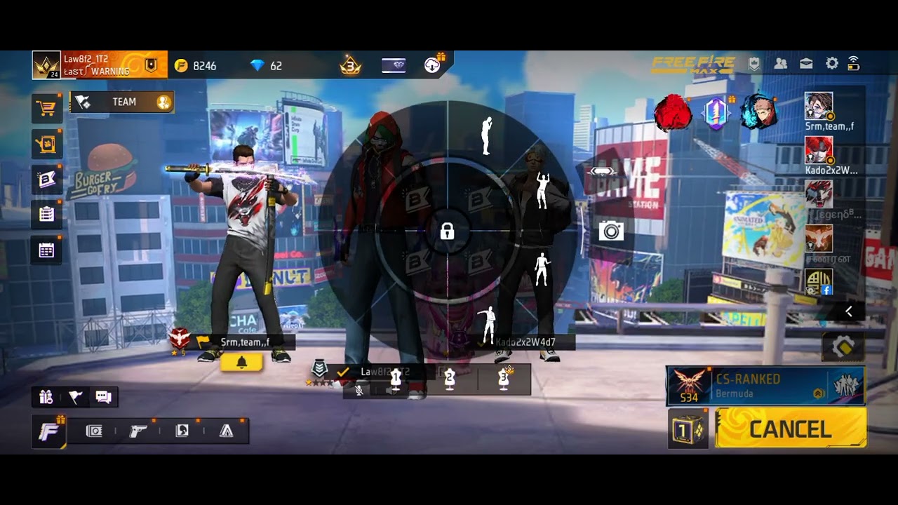 Vts Boss free fire game Tamil 🔥