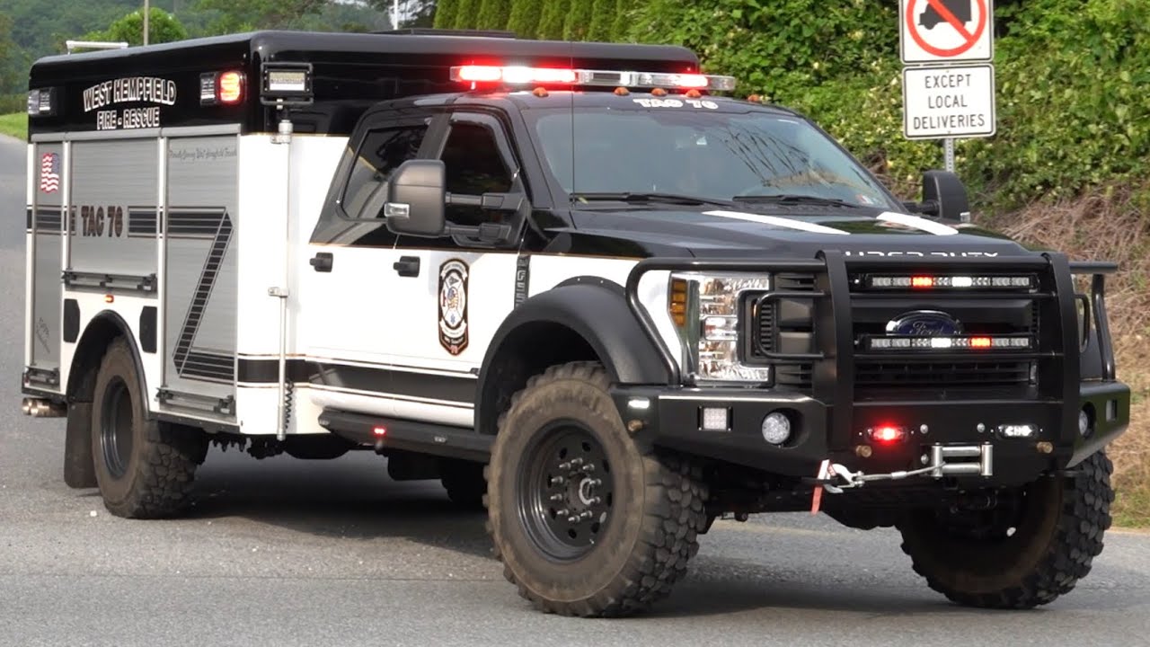 West Hempfield Fire & Rescue Company Tac 76 & Traffic 76 Responding 6/5 ...