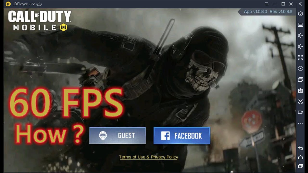 Call Of Duty Mobile 60 Fps Settings 100 Working On Pc With Ldplayer Youtube - скачать roblox fps unlocker more than 60 fps rbxfpsunlocker