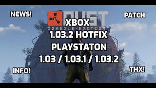 Rust Console News Update Ps4 Xbox Ps5 Rust Console Edition News Xbox 1.03.2 PlayStation 1.03.2