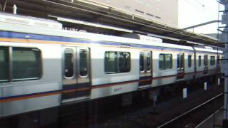 南海8000系8007F+12000系12001F　和歌山市駅発車