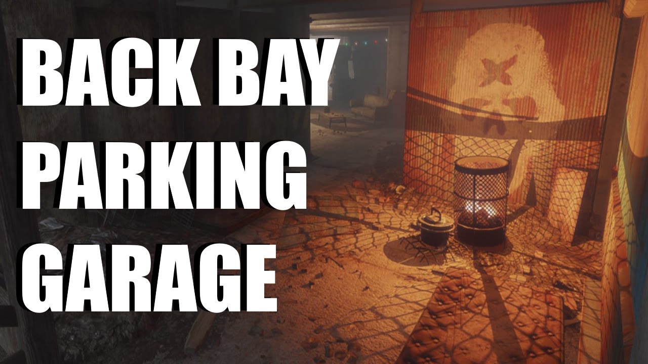 Fallout 4 Mod Review - Back Bay Parking Garage - Player Home