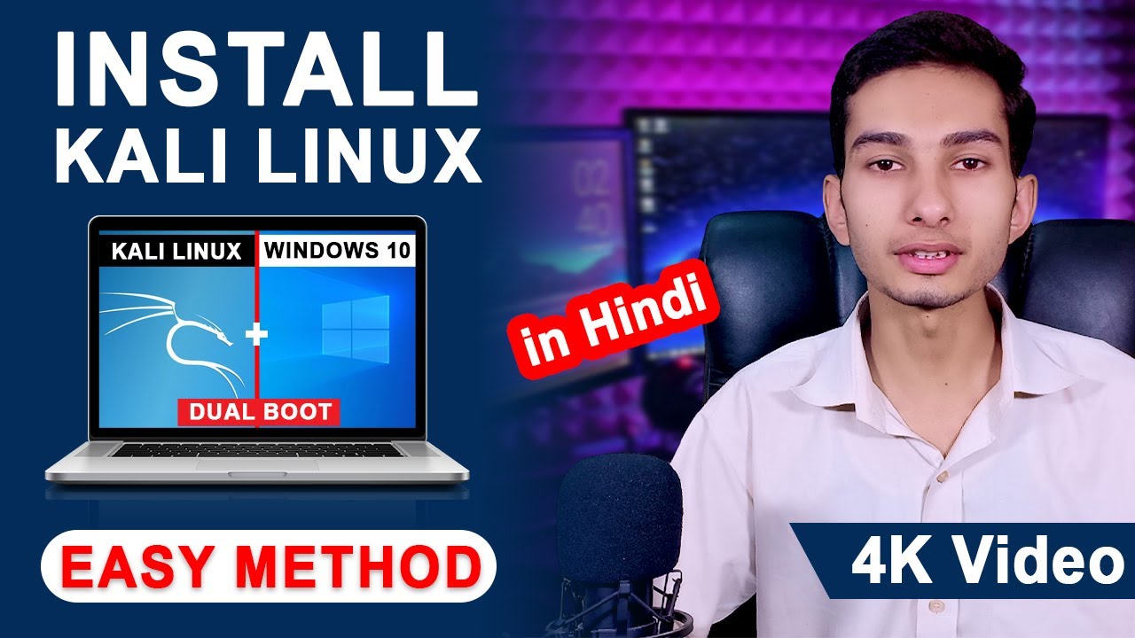 🔴 How to install Dual Boot Kali Linux and Windows 10 in Hundi/Urdu ...