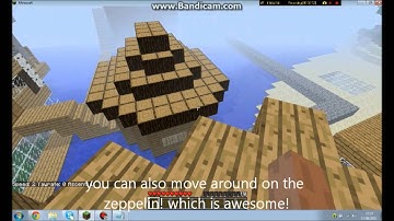 Minecraft - Mod Spotlight - Zeppelin Mod