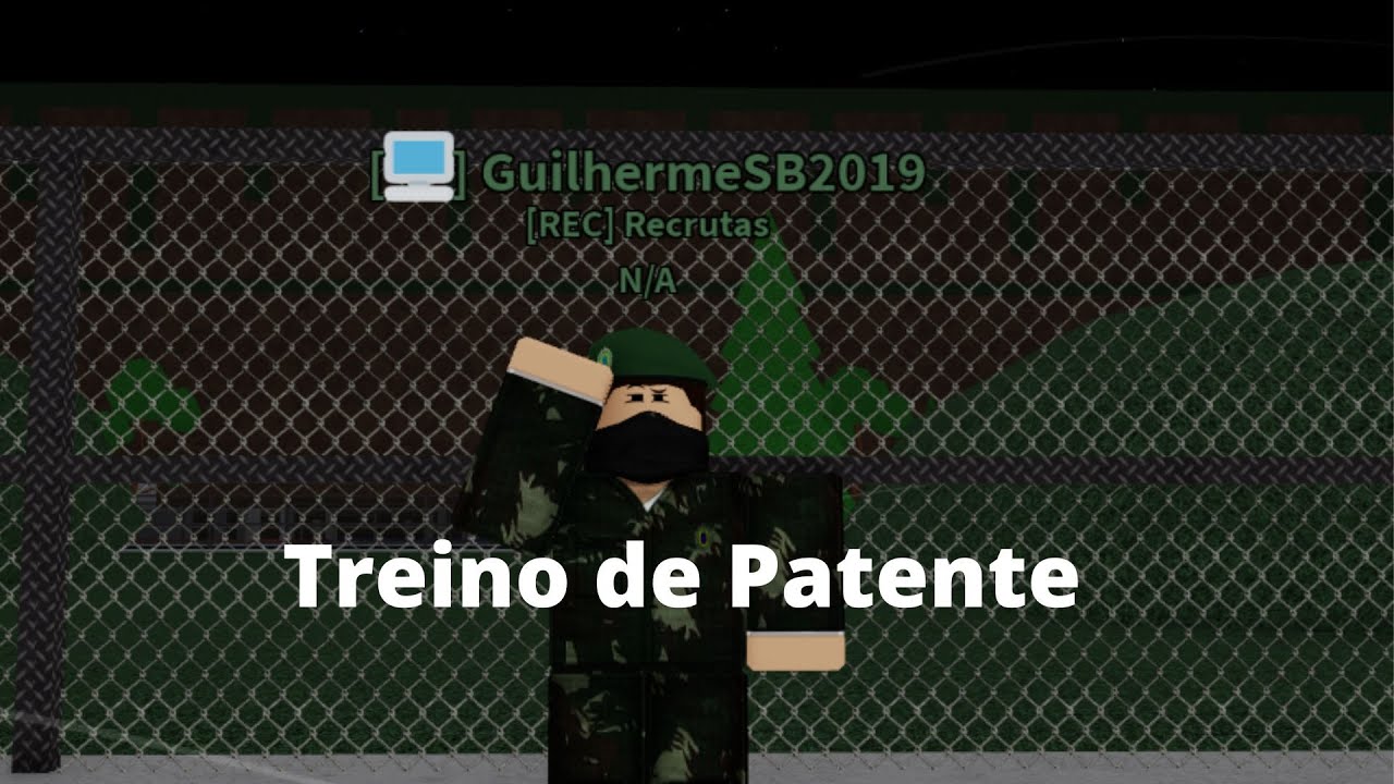 Como VIRAR RECRUTA no Exército Brasileiro do Roblox (E.B. do Tevez