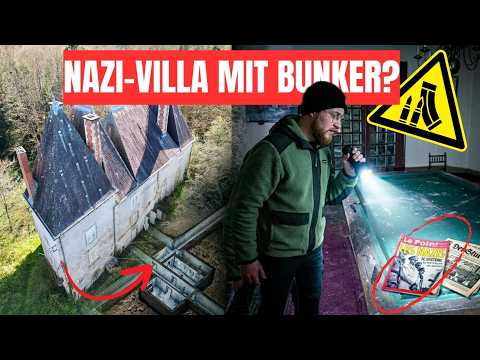 We found a HISTORIC ABANDONED NAZI VILLA... (Underground bunker found?) 😱🪖