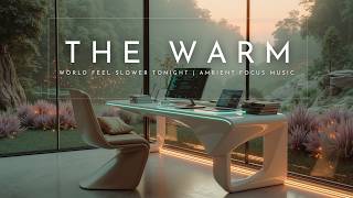 The Warm Desk Lamp Makes the World Feel Slower Tonight | Ambient Focus Music for Coding & Endless