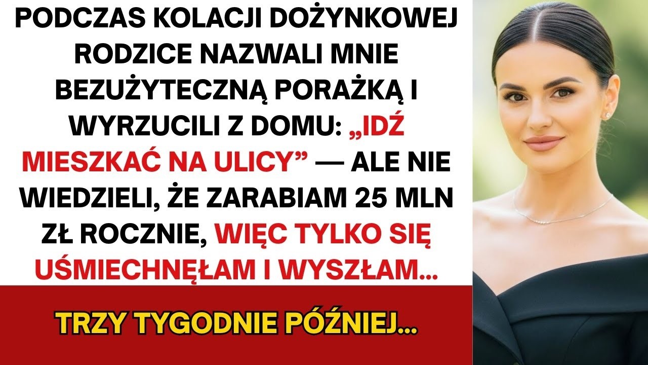 Moi rodzice powiedzieli „Idź żyć na ulicy” w Dożynki… Nie wiedzieli, że zarabiam 25 mln zł  3 tyg