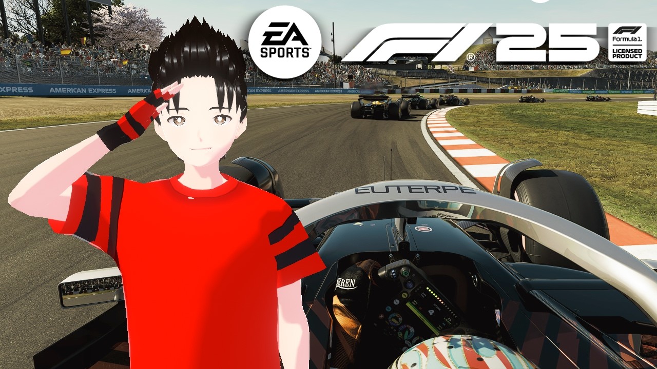 [VTUBER ESPAÑOL LATINO] F1 25 - D-SHOTA JUEGA EL GP DE BÉLGICA 🏎️🏁