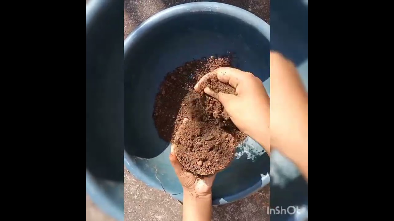 Dusty soil  || Dry crumbling 🤤🤤🤤🤤🤤