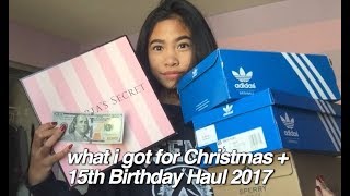 What I Got For Christmas & 15Th Birthday Haul 2017 Lulus, Adidas, Kendra Scott, Etc