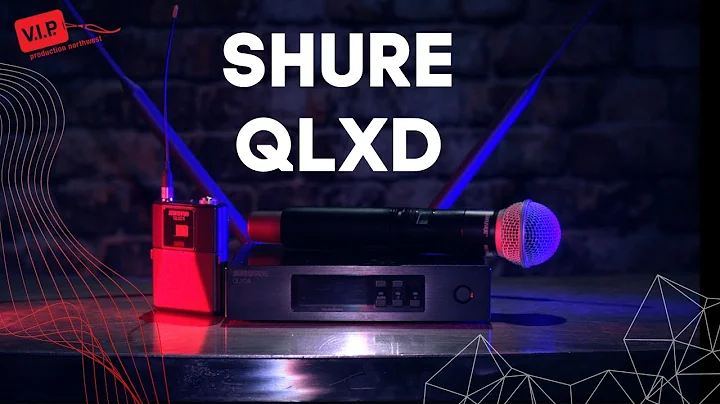 How to Use the Shure QLXD Wireless System and Mic Placement