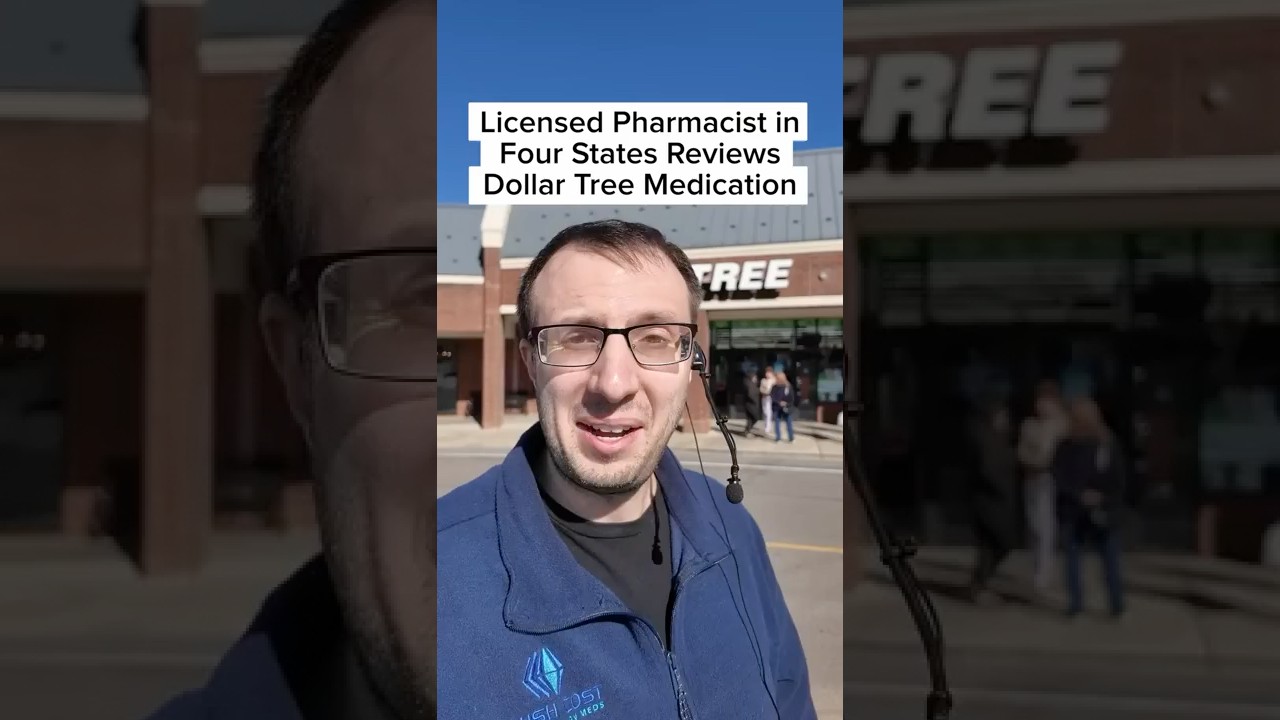 Лицензированный фармацевт в четырёх штатах оценивает препараты Dollar Tree