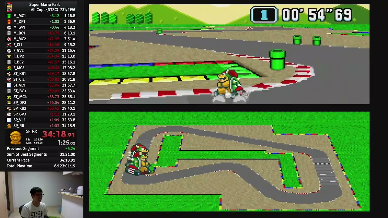 Mario Circuit 1 Time Attack: First time in my life to achieve