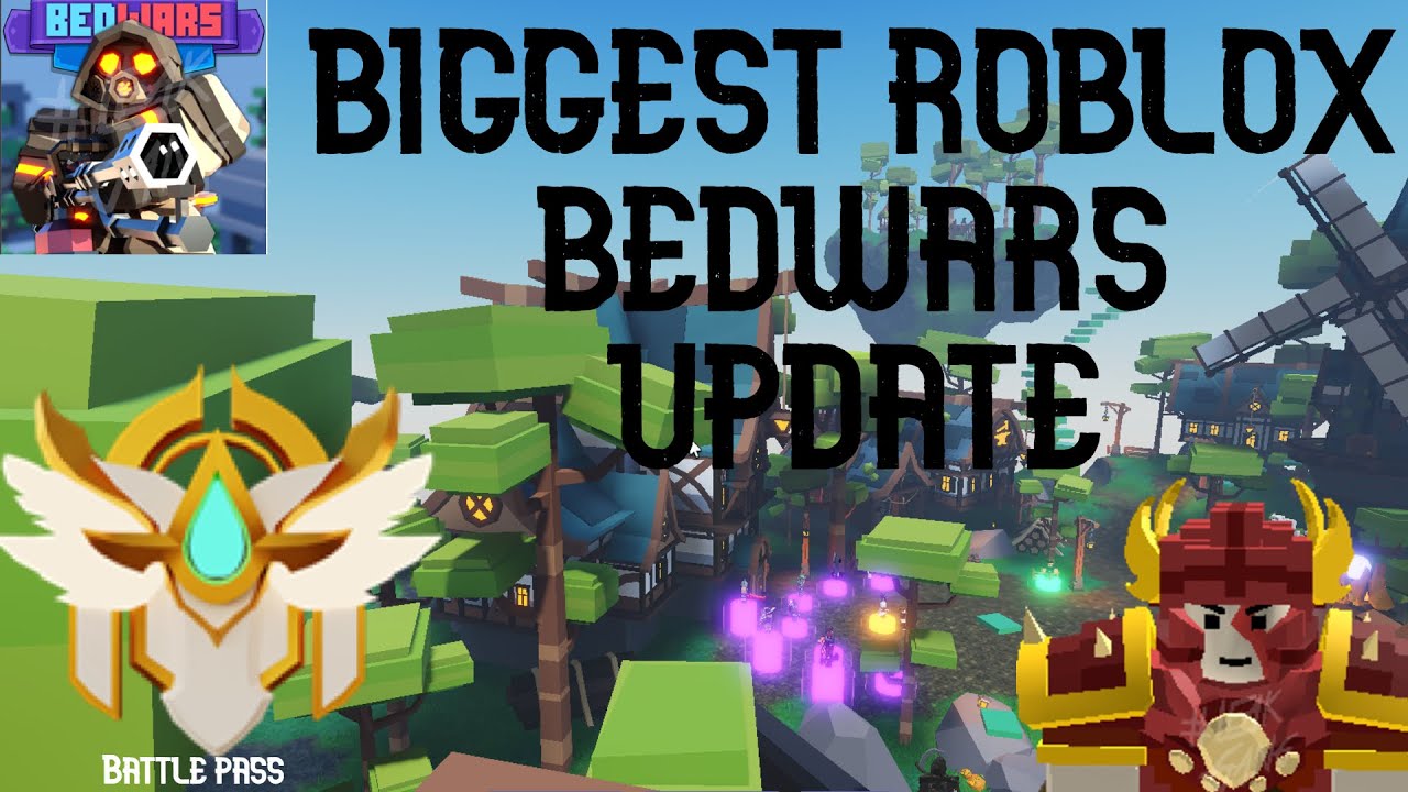 Roblox BedWars *New* KITS & BATTLE PASS and more live playing with