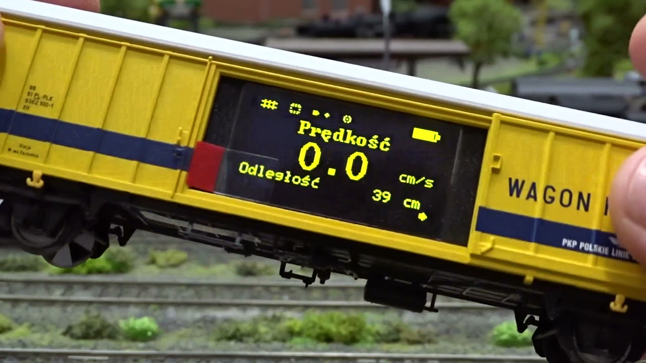 Okiem na makietę - wagon pomiarowy PKP PLK i program Analyst firmy PIKO