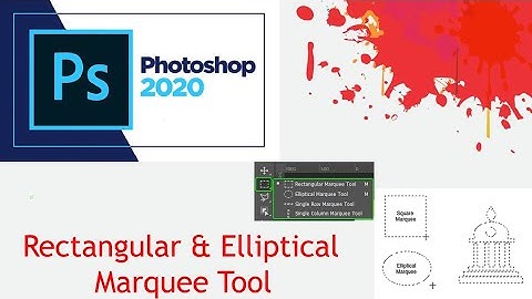 How to use Rectangular Marquee Tool| Elliptical Tool| Photo Shop Course in Urdu/Hindi free Lec#4