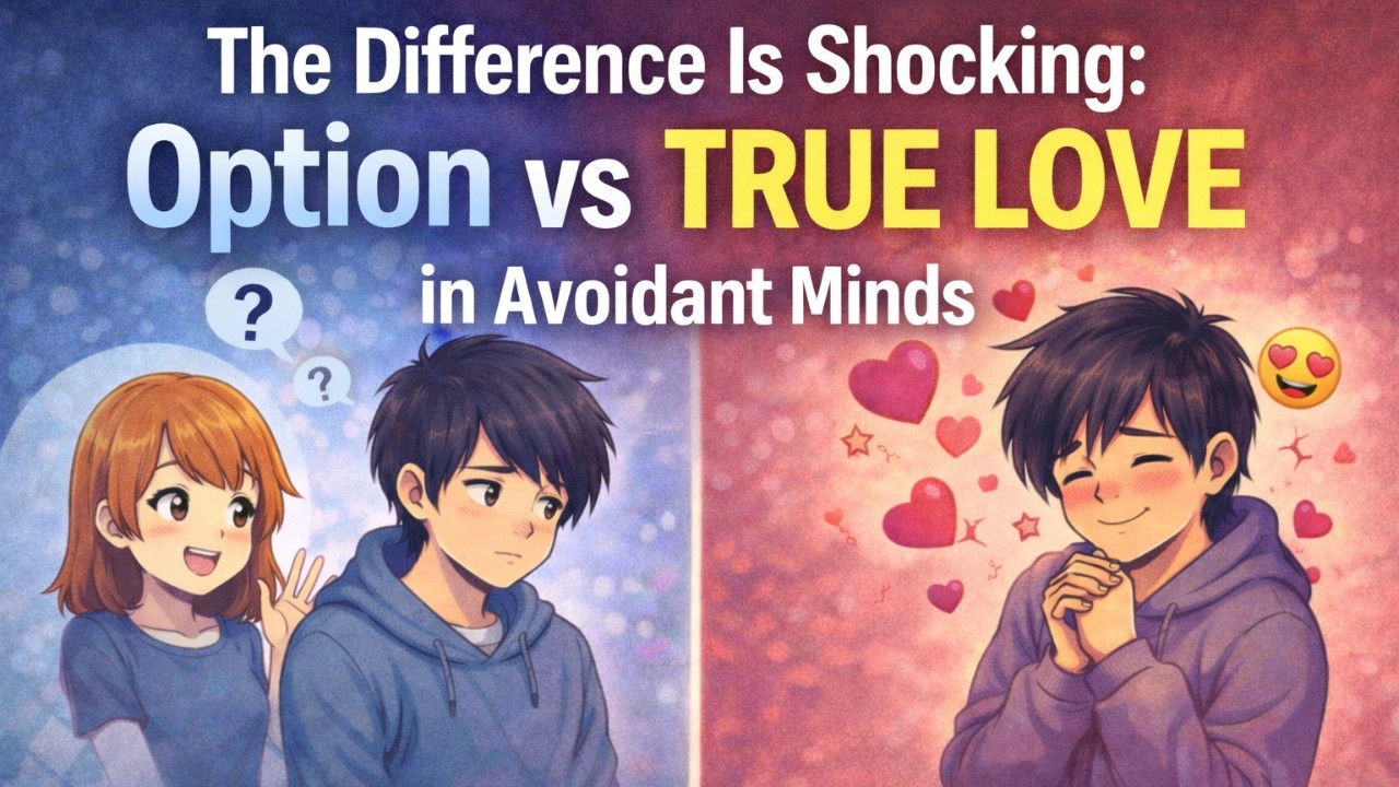 The Difference Is Shocking: Option vs True Love in Avoidant Minds
