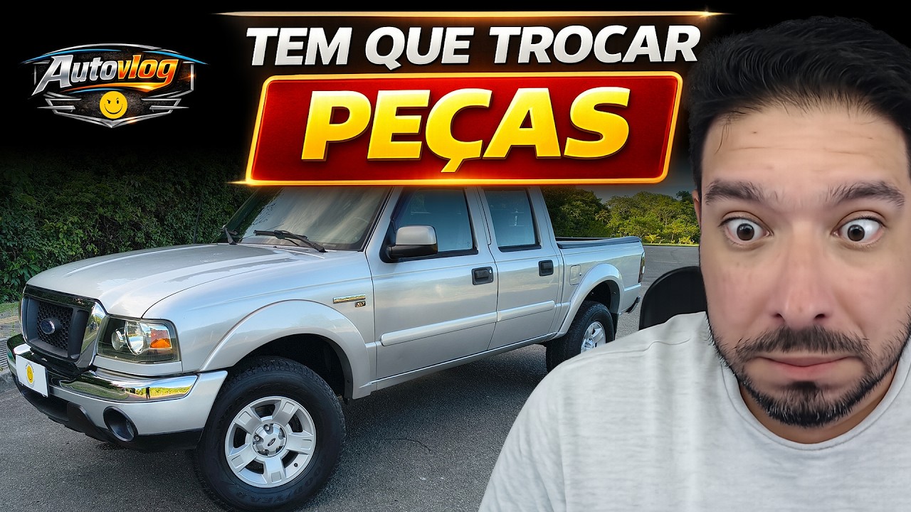 Dica dos itens a serem trocados quando comprar um veículo usado [Autovlog POV Ford Ranger 2008]
